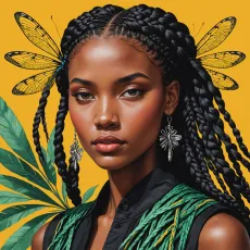 Мода как отражение личности: искусство создания образа с прической дракончик и длинным каскадом