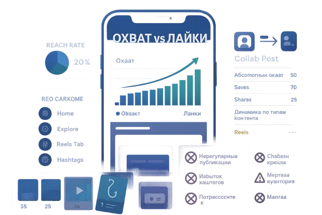 Как анализировать и оптимизировать охват аккаунтов в Instagram: метрики, ошибки и способы расширения